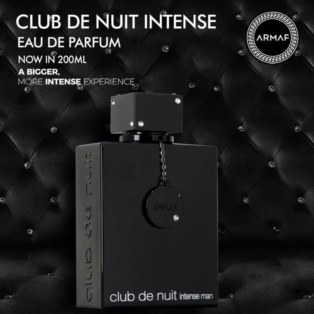 Club De Nuit Intense for Men Eau De Parfum Spray, 6.8 Ounce / 200 Ml